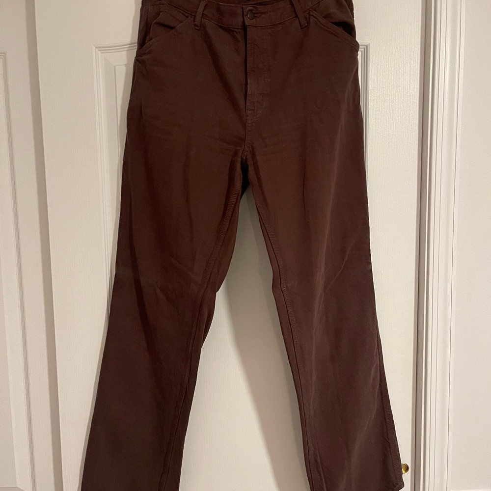 Aeropostale Mauve Brown Trousers Cargo Jean Pants